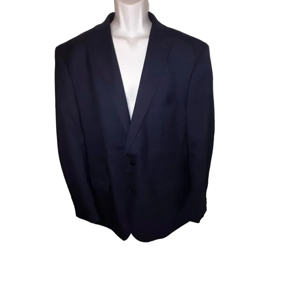 Bellucci Trends 48L Tasso super 150s wool‎ blue 2-button  lined sports Blazer